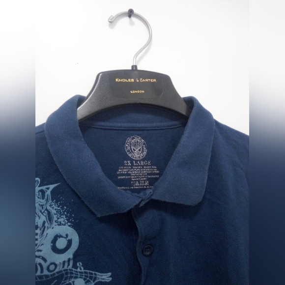 Spiderman Venom Marvel Polo Shirt Sz 2XLarge - Picture 3 of 5